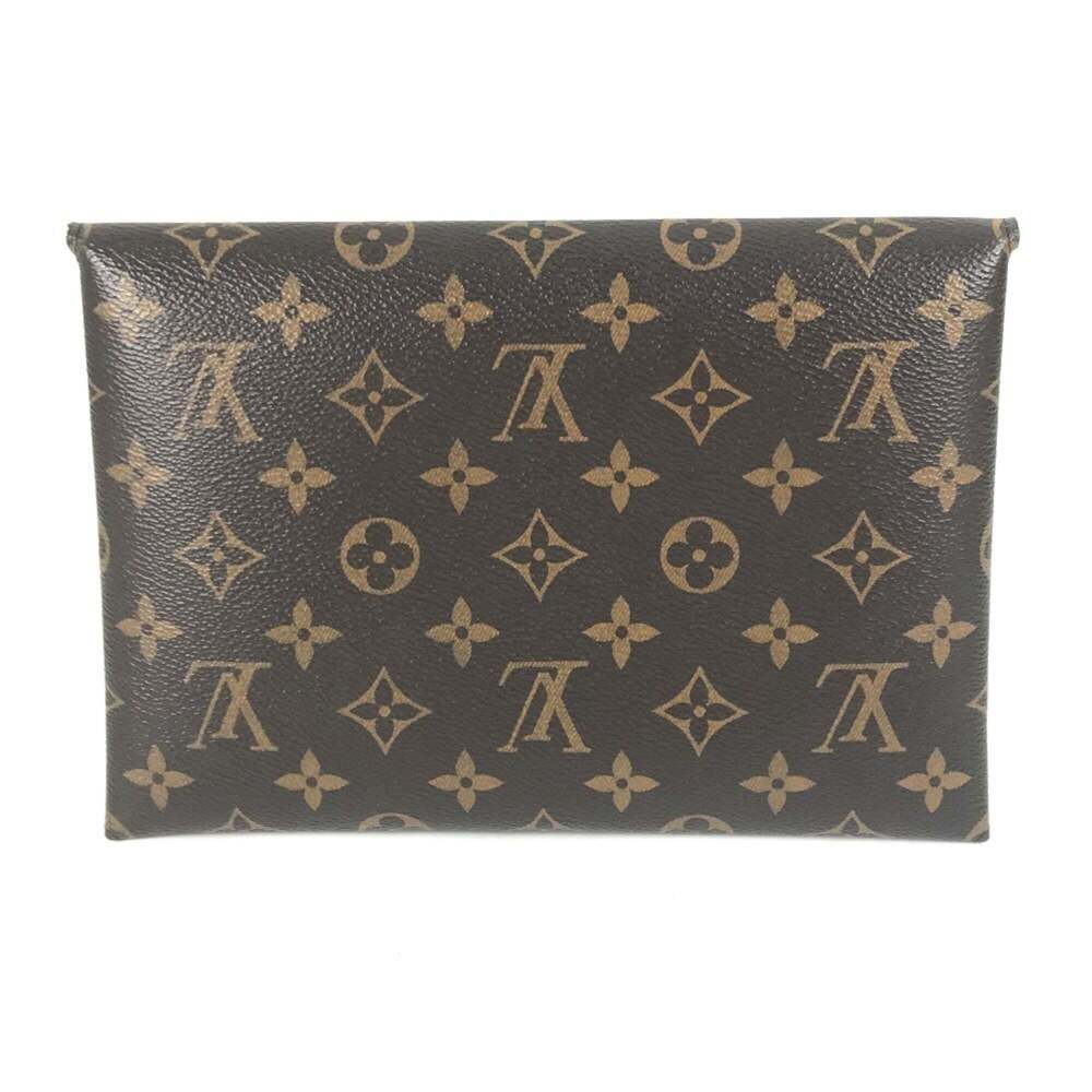 LOUIS VUITTON Brown Monogram Canvas Pochette Pouch - Picture 3 of 16